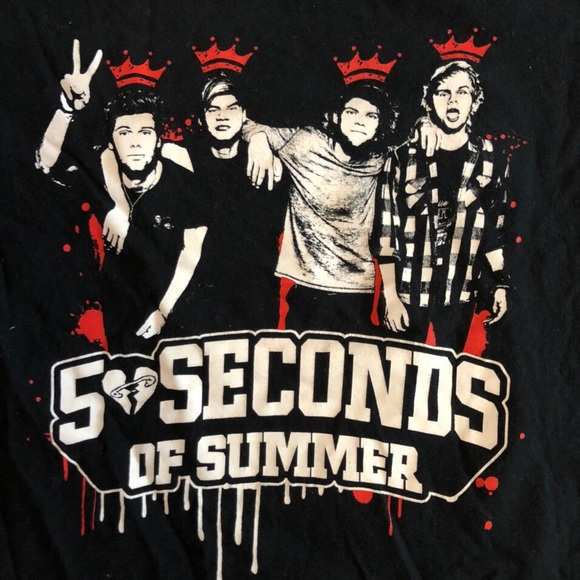 5SOS BAND TEE - Picture 4 of 4